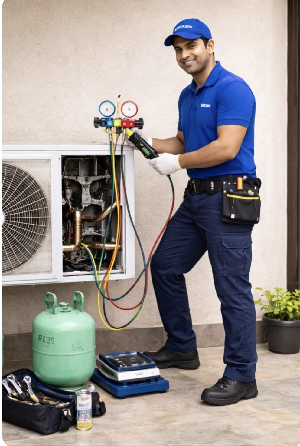 AC Gas Refilling